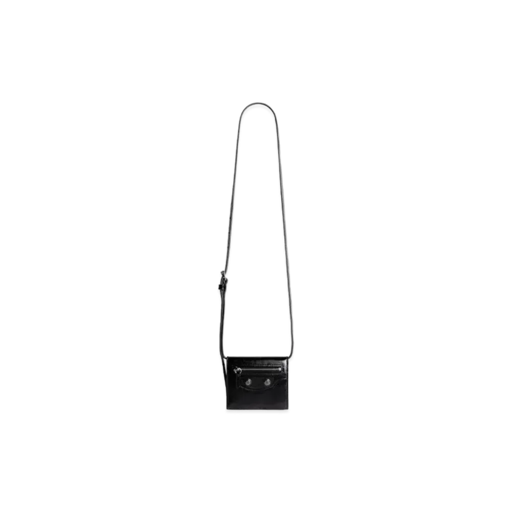 BALENCIAGA Le Cagole Wallet On Strap "Black"