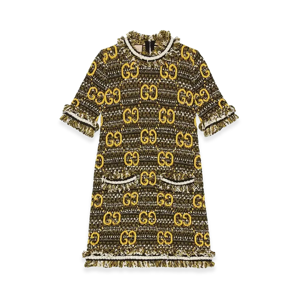 GUCCI Women's Dresses "Black/Yellow"