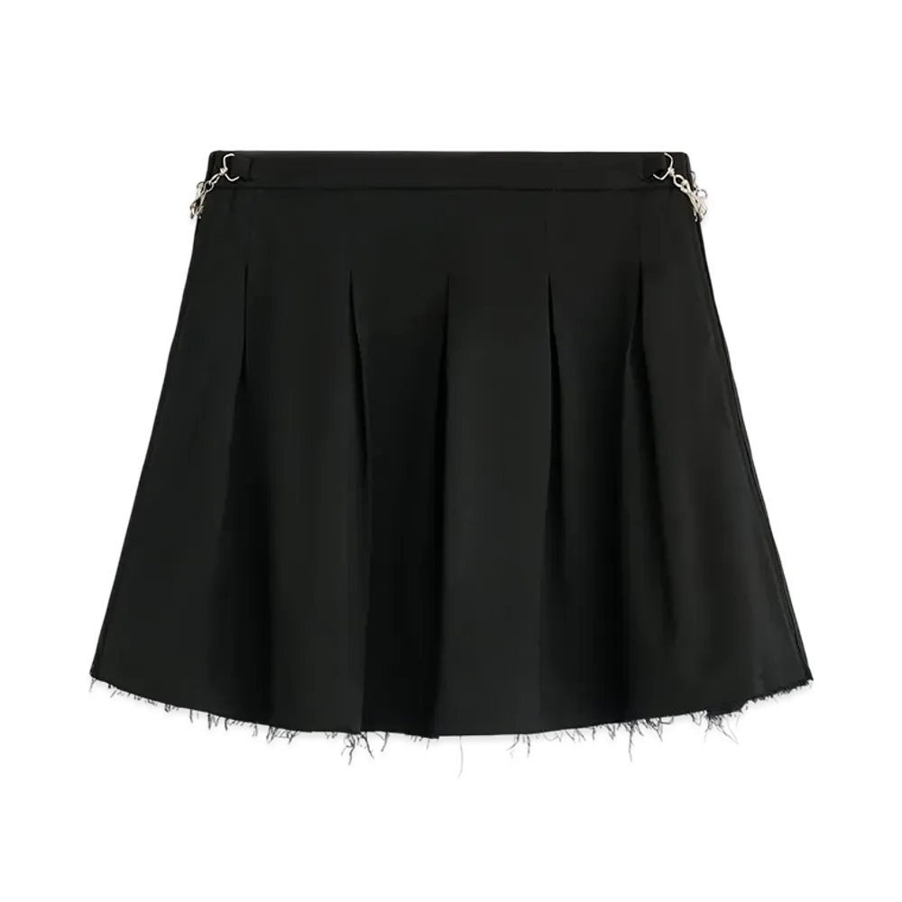 OUR LEGACY Object Skirt "Black Worsted Wool"