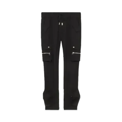 MLVINCE TYPE-4 SLIM STRETCH CARGO PANTS "BLACK"