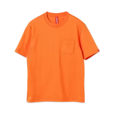 BEAMS JAPAN x LOOPWHEELER Pocket T-Shirt "Orange"