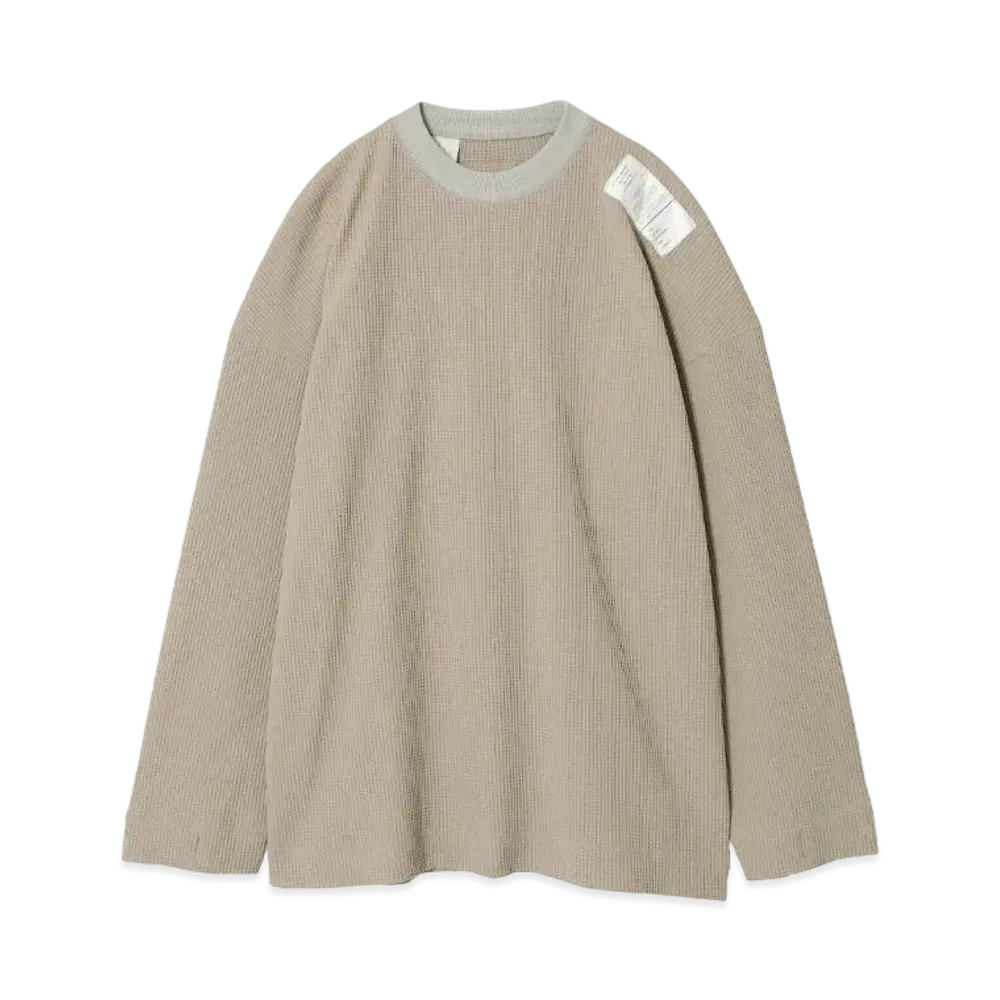 N.HOOLYWOOD Crewneck Long Sleeve "Beige"