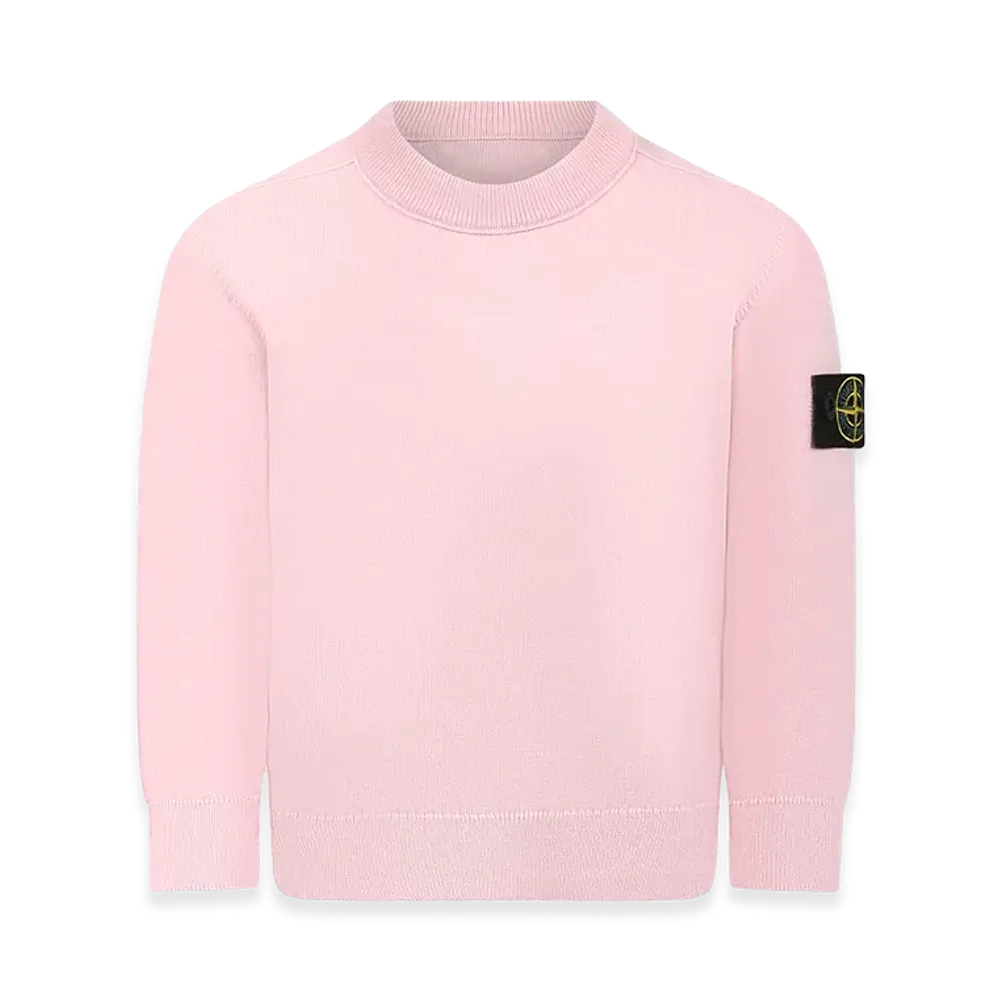Stone Island Kids Sweaters "Pink"
