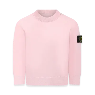 Stone Island Kids Sweaters "Pink"