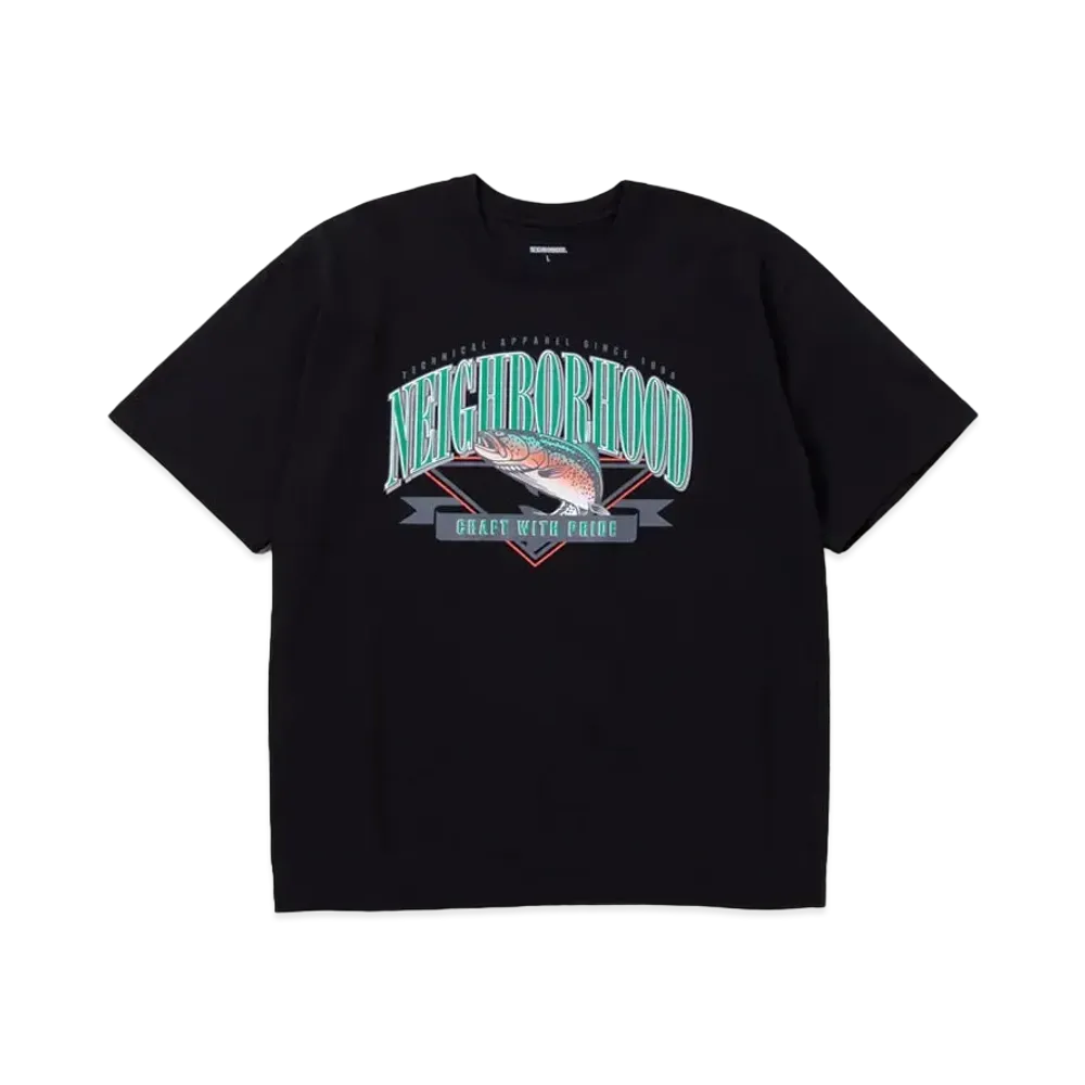 NEIGHBORHOOD NH . Tee SS-21 "Black"