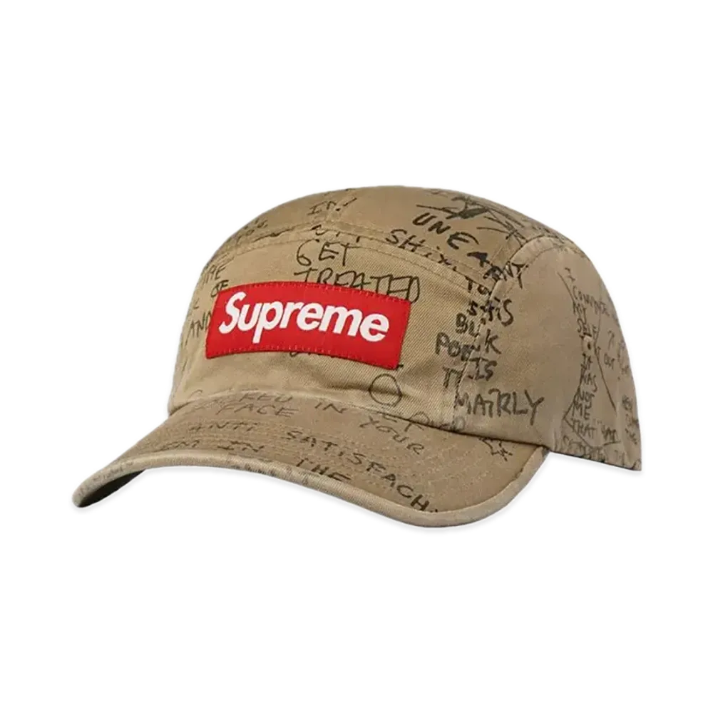 Supreme Gonz Poems Camp Cap "Khaki"
