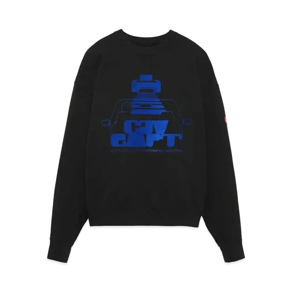 Cav Empt (C.E) MD INCIDENT CREW NECK "Black"