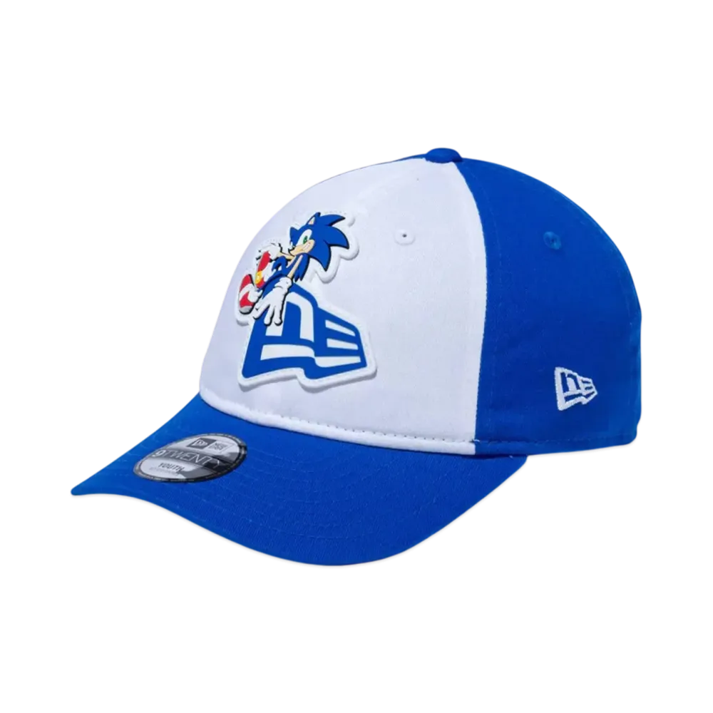 NEW ERA x SONIC THE HEDGEHOG Youth 9Twenty Flag Logo "Blue"