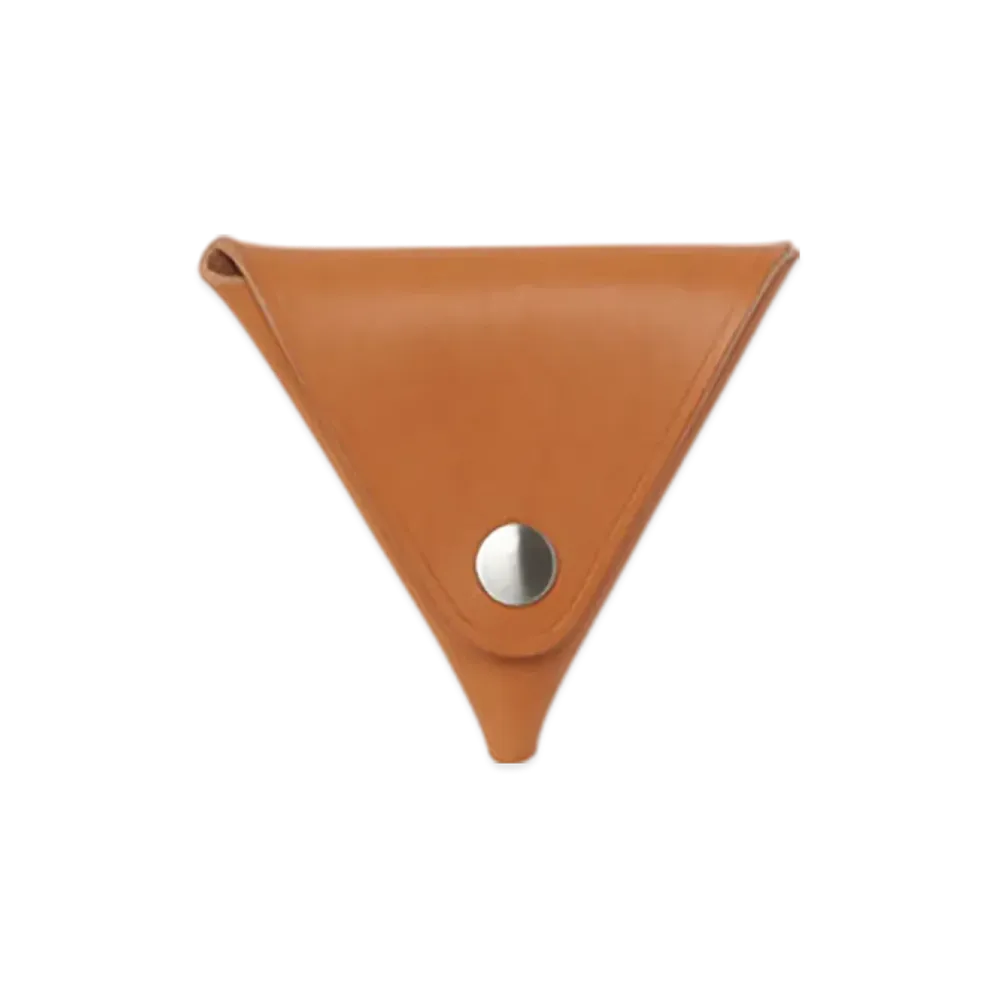 Hender Scheme Triangle Coin Case "Tan"