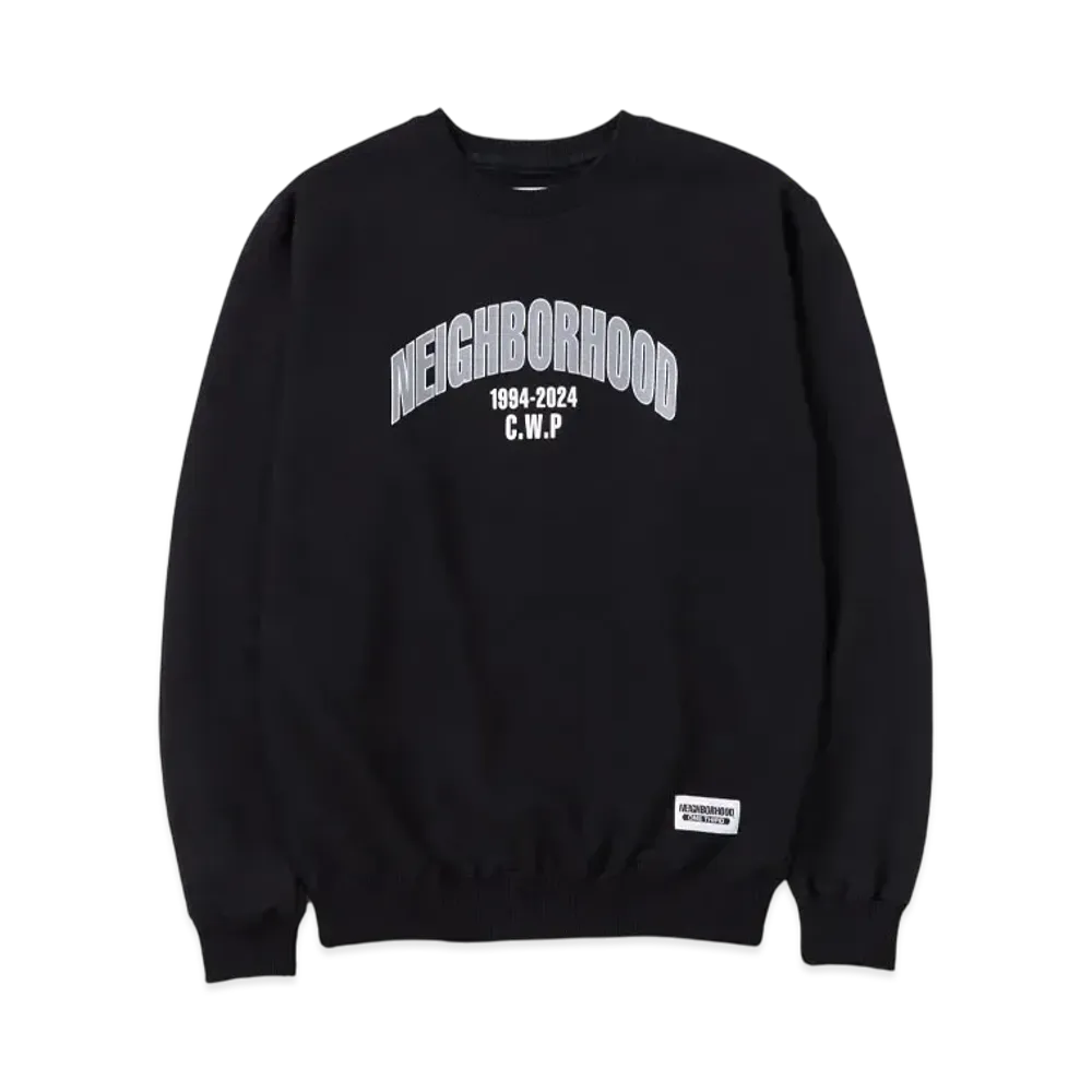 NEIGHBORHOOD OT . Sweat Shirt LS-2 "Black"