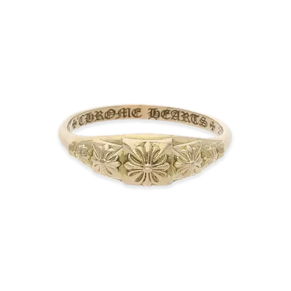 Chrome Hearts 22K Tiny Pyramid "Yellow Gold"