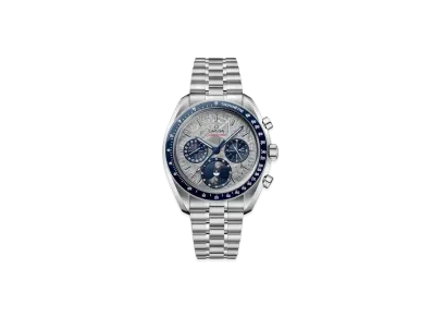 OMEGA Speedmaster Moonphase 43MM "Stainless Steel/Gray/Blue" 304.30.43.52.06.001