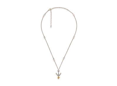 GUCCI Neckalce With Anchor And Heart