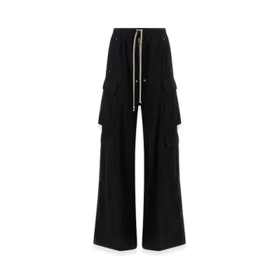 Rick Owens DRKSHDW Women's Double Cargo Jumbo Belas Pants "Black"