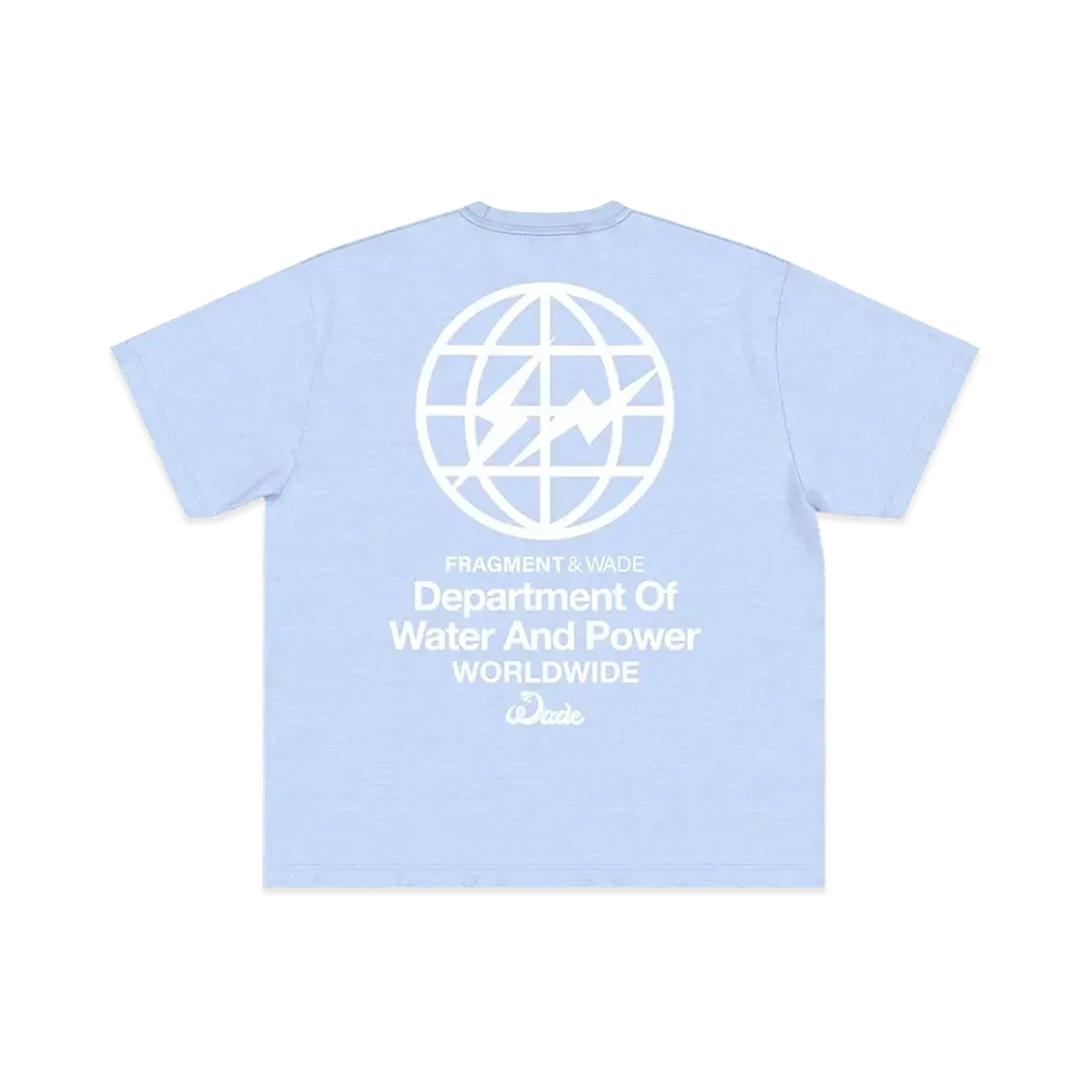 FRAGMENT x WADE T-Shirt "Blue"