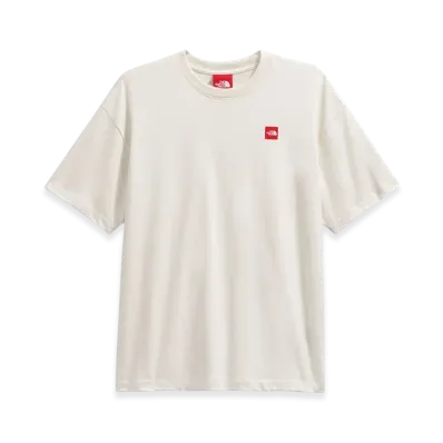 The North Face Red Box Short Sleeve Tee "White Dunes"