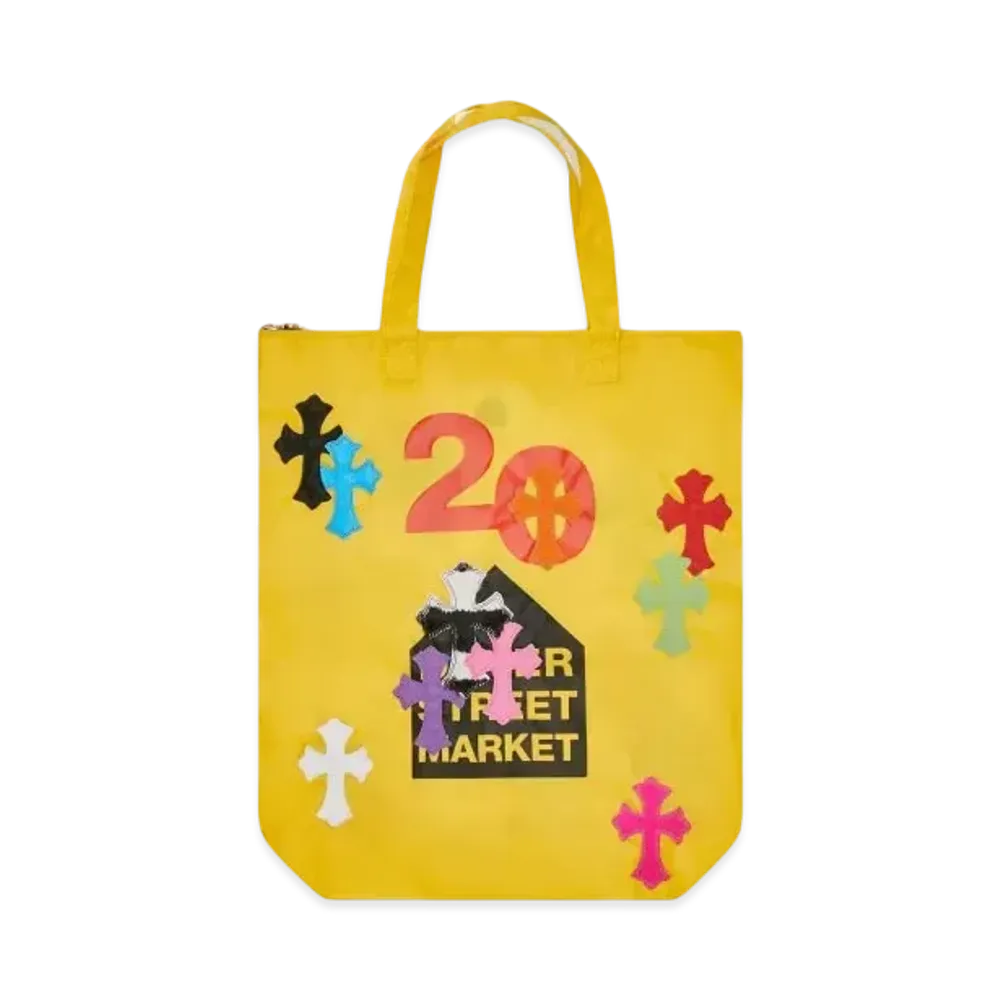 Dover Street Market London x Chrome Hearts 20th Anniversary Tote "Yellow"
