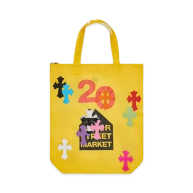 Dover Street Market London x Chrome Hearts 20th Anniversary Tote "Yellow"