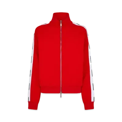 Dsquared2 Burbs Fit Zip Sweatshirt "Red"