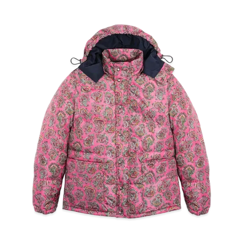 Noah Paisley Cashball Puffer Jacket "Pink"