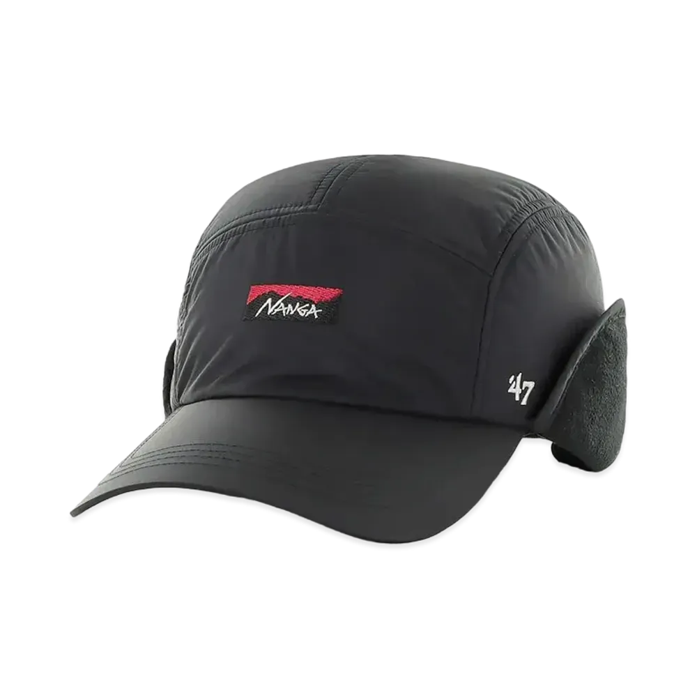 NANGA x '47 Aurora Flap Cap "Black"