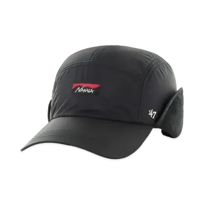 NANGA x '47 Aurora Flap Cap "Black"