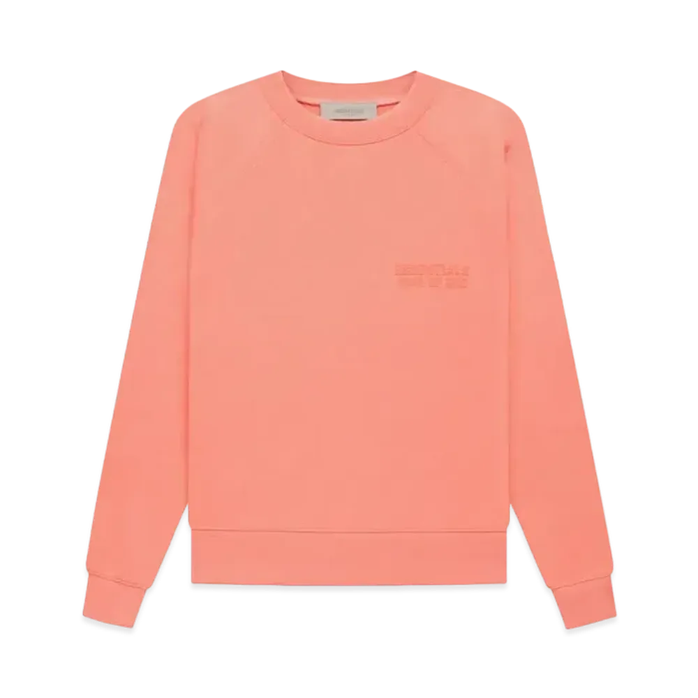 FEAR OF GOD ESSENTIALS Crewneck "Coral"