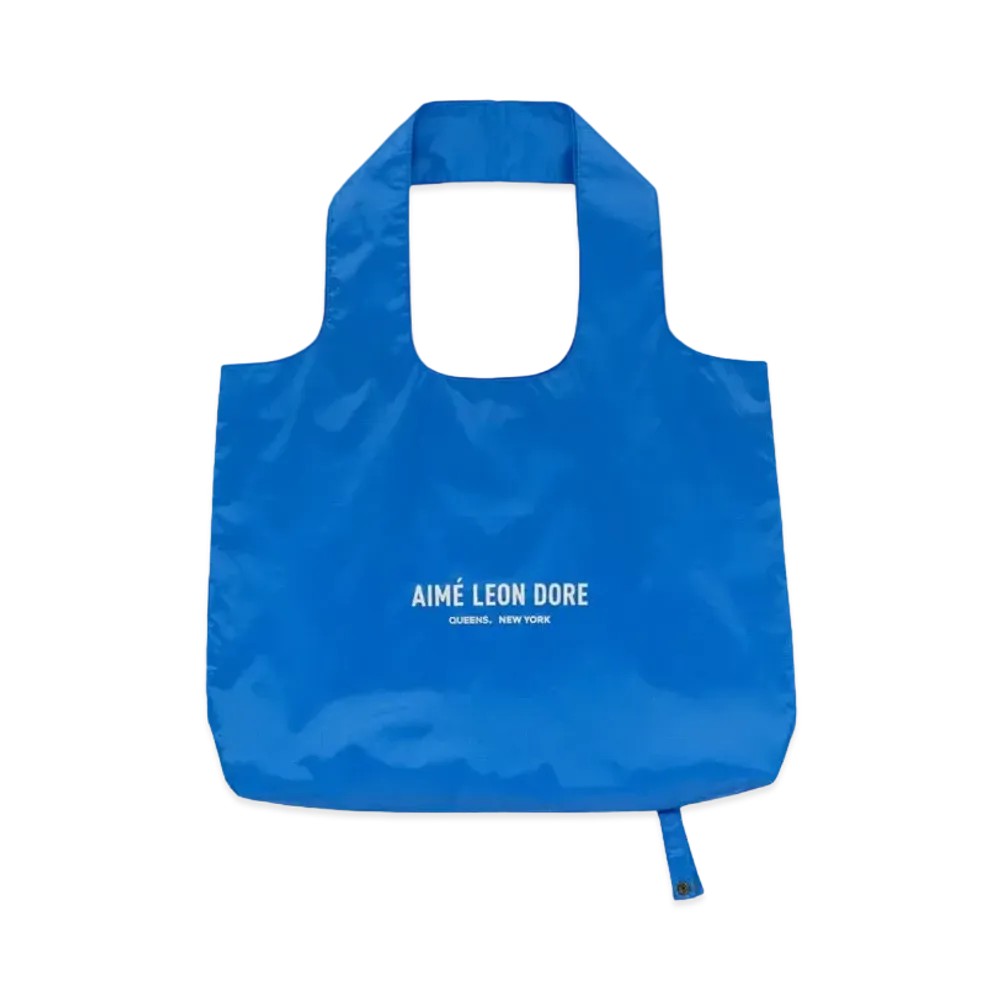 Aime Leon Dore Packable Logo Tote "Blue"