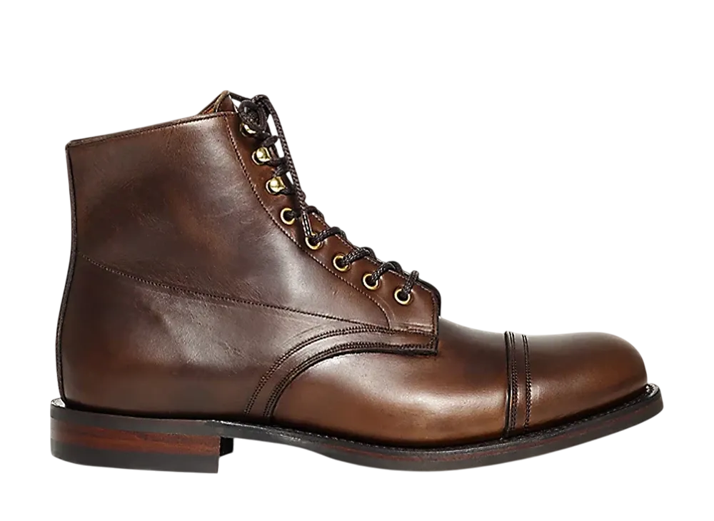 RRL Ralph Lauren Leather Boot "Tan"