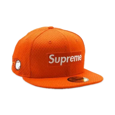 Supreme Mesh Box Logo New Era "Orange"