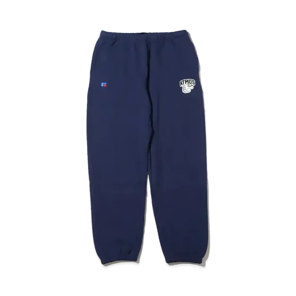 atmos x Russell Eagle Logo Sweat Pants "Navy"