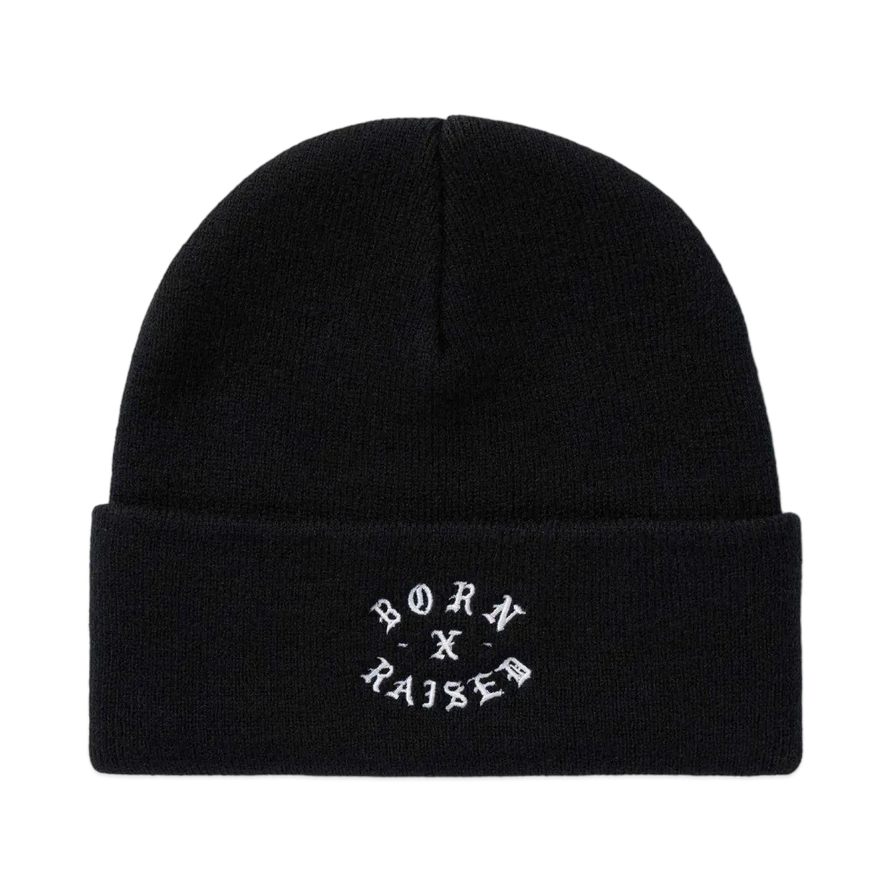 Born x Raised Beanie "Black"