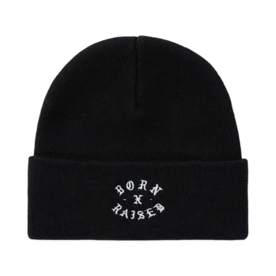 Born x Raised Beanie "Black"