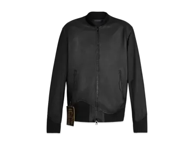 Louis Vuitton Reversible Leather Nylon Jacket "Black"