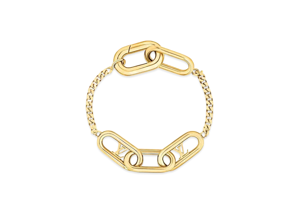 Louis Vuitton Mini Signature Chain Bracelet
