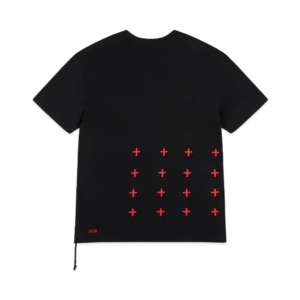 KSUBI 4x4 Biggie SS Tee Black/Red "Black/Red"