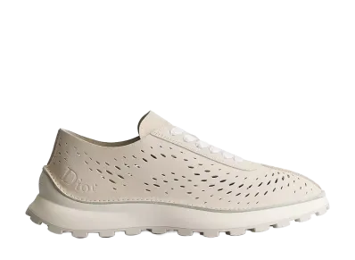 Dior Squash Sneaker Suede Calfskin "Cream"