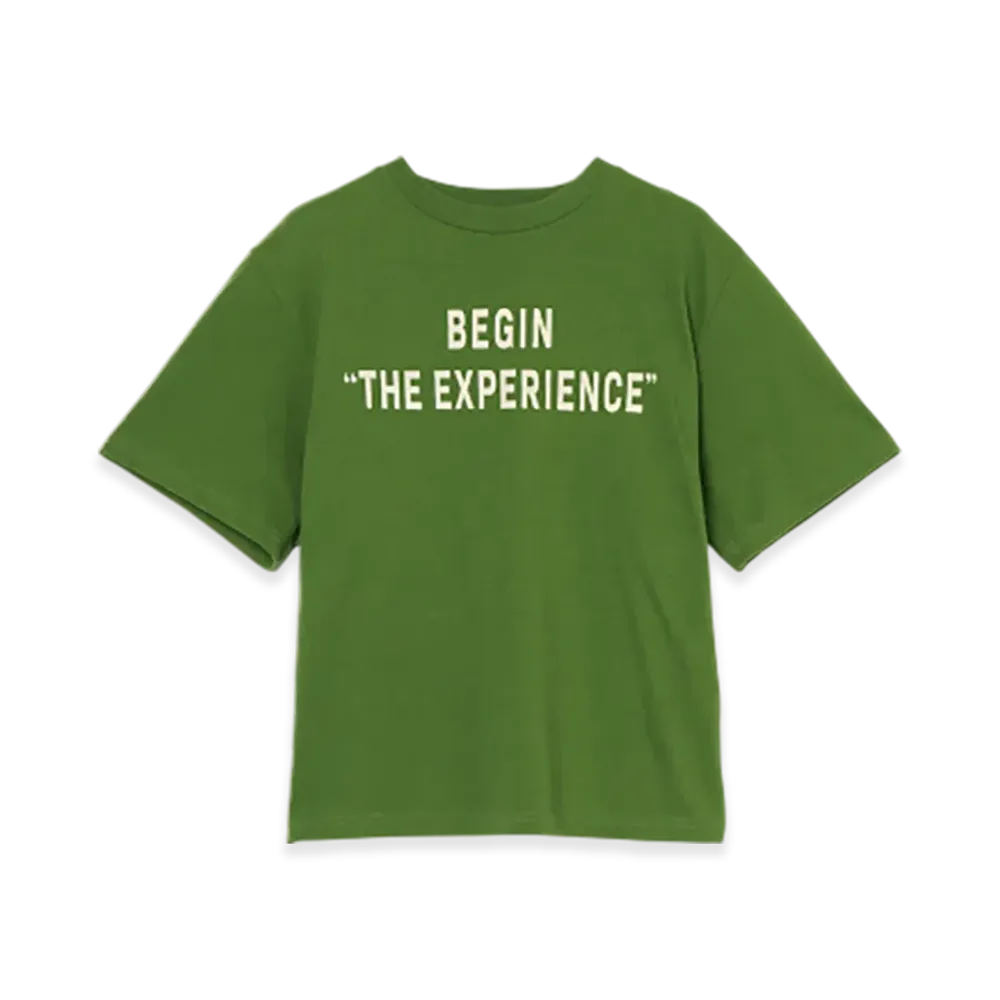 INSCRIRE Back Circle Tee "Green"