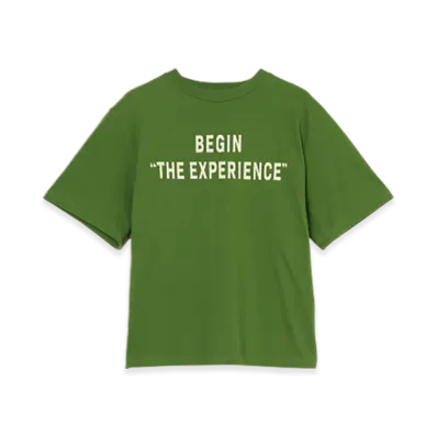 INSCRIRE Back Circle Tee "Green"