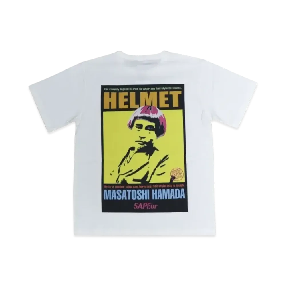 SAPEur x MASATOSHI HAMADA A Laugh For Life SS Tee Kids "White"