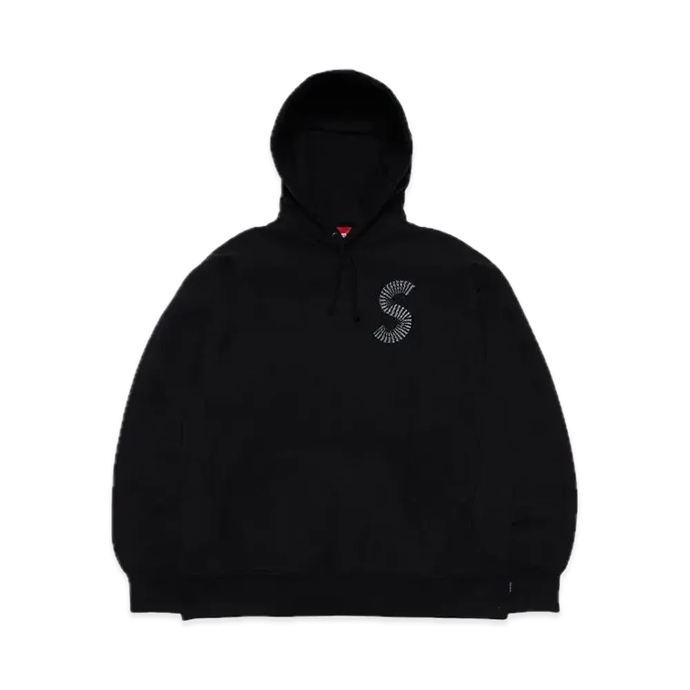 Supreme S Logo Hooded Sweatshirt "Black" (20FW)