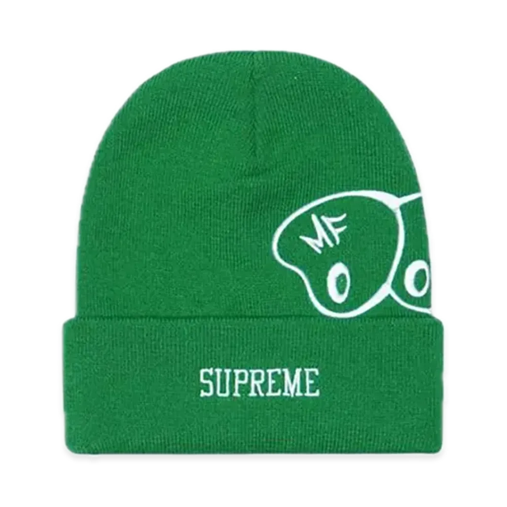 Supreme Mf Doom Beanie "Green"