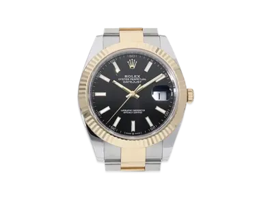 ROLEX Date-Just 41 Black Dial 126333