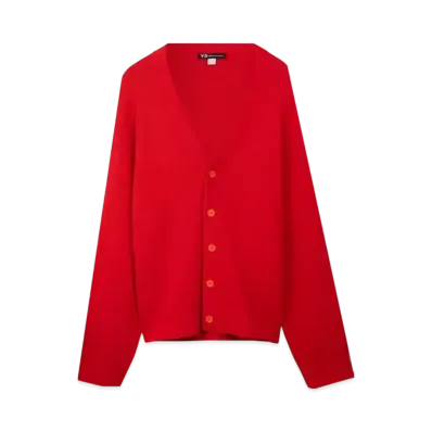 Y-3 Knit Loose Fit Cardigan "Orange"