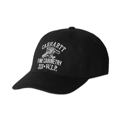 Carhartt WIP Cabinetry Cap "Black/Wax"