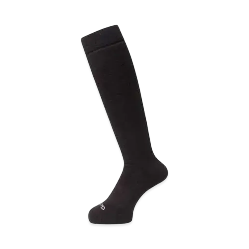 Goldwin Medium Weight Wool Knee Socks (C3 Fit / Unisex) "Black"