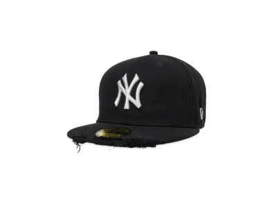 NEW ERA 59Fifty MLB Damaged Cap New York Yankees "Black"