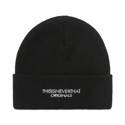 thisisneverthat FR-Logo Beanie "Black"