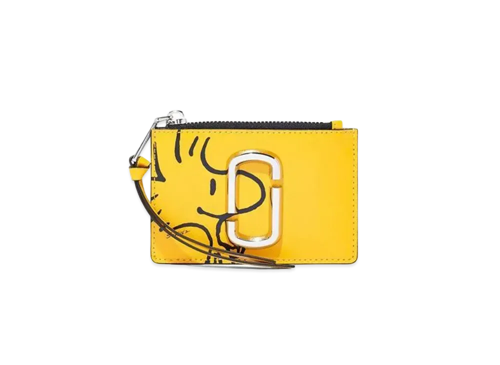 Marc Jacobs Peanuts X Marc Jacobs The Snapshot Top Zip Multi Wallet "Chrysanthemum Multi"