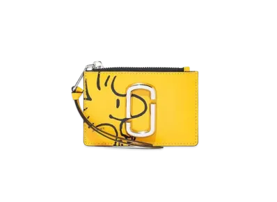 Marc Jacobs Peanuts X Marc Jacobs The Snapshot Top Zip Multi Wallet "Chrysanthemum Multi"